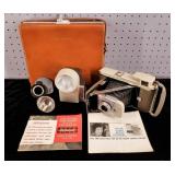 Vintage Polaroid Highlander w/ Case Model 80A
