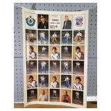 1982 Kitchner Rangers Jr Hockey Uncut Card Sheet