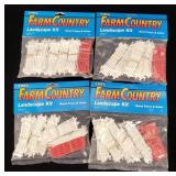 ERTL 1993 Farm Country Landscape Kit Board Fence