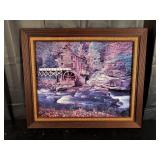 Vintage Photo On Wood 18" x 20"