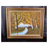 AHT (?) Oil On Canvas 17" x 21"