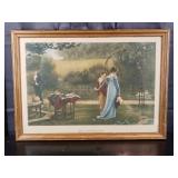 The Peacemaker Victorian Illustration 16" x 20"