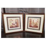 Merlot & Chardonnay Wine Prints 13" x 13"