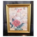 Caroline Soong - Carnation Framed Print- 10" x 12"