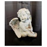 Resin Cast Cherub 12 