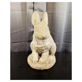 Lifesize Concrete Cast 13" Rabbit Yard Art