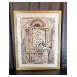 Framed Print Roman Archway 28" x 36"