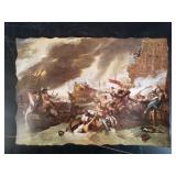 Print on Matte Paper - Ship Battle - 8" x 11"