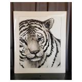 Carline Cuttrell - Tiger - 27" x 32"