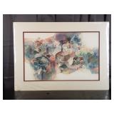 Carline Cuttrell - Abstract Pastel - 20" x 28"