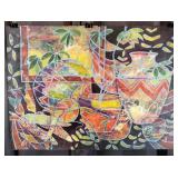 Carline Cuttrell - Mosaic Pottery - 22" x 30"