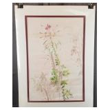 Carline Cuttrell - Red Vines - 20" x 27"