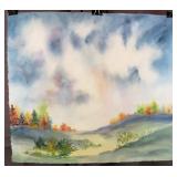 Carline Cuttrell - The Meadow - 19" x 22"