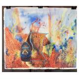 Carline Cuttrell - Barrier Reef - 19" x 22"