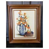 Carline Cuttrell - Flower Pitcher - 14" x 18"