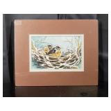 Carline Cuttrell - Baby Bird Nest - 8" x 10"