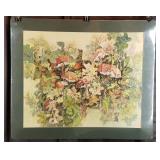 Carline Cuttrell - Forest Flora - 27" x 32"