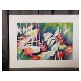 Carline Cuttrell - Parrot Cage - 15" x 22"