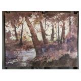 Carline Cuttrell - Dark Forest - 22" x 30"