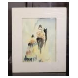 Carline Cuttrell - Native Riders - 11" x 13"