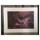 Carline Cuttrell - Heart of the Flower - 20" x 27"