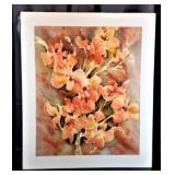 Carline Cuttrell - Orange Blossoms - 27" x 32"