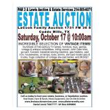 LACOOK FAMILY AUCTION