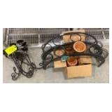 3 Wrought Iron Candle Sticks