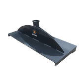 Land Honor Skid Steer Utility Hitch Adapter 2" Receiver
