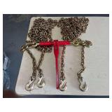 Land Honor (1) 5400Lb Ratchet Binder & (2) G70 Chains 5/16"x20