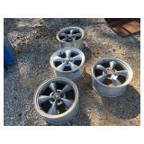 (4) Ford Mustang Wheels