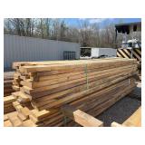 (50) Pine 2" x 8" Rough Cut Lumber - 12-14