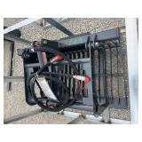 Land Honor Mini Skid Steer Rock Grapple, 44"