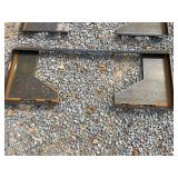 Wolverine Ecotric 3/8" Thick Quick Tach Cut Out Mount Plate