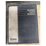 Clark Forestry Equipment Skidder Parts Manual