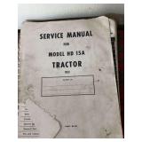 Model HD 15A Tractor Service Manual - 1953