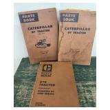 Caterpillar D7 and D7G Tractor Parts Books