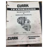 Clark Transmission HR28000 Series Maintenance and Service Manual