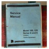Dresser Model 100, 125 Series G and E Loaders Service Manual ISS-1543