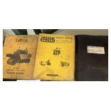 Roller Parts Books Assortment: Bros, Ingram, Bomag