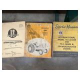 International Harvester Tractor Manuals: Shop, Operator