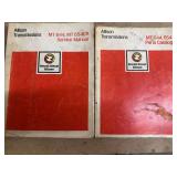 Allison Transmissions MT 644, MT 654 & MT 654CR Service Manual and Parts Catalog