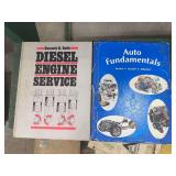 Diesel Engine Service Book and Auto Fundamentals Book
