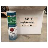 (12) Agway Flower Garden & Orchard Spray 1 lb Containers
