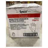 Sysco Classic High Performance Nitrile Gloves, Large, 1000 Count Case