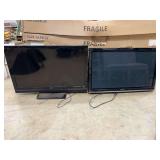 Lot of Two Televisions: Sony Bravia KDL-46S5100 and Panasonic Viera TC-P46G10