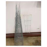(25) Wire Plant Support 54in