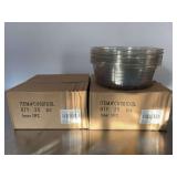 CVS010 DL Clear Plastic Plant Saucers, Quantity 50