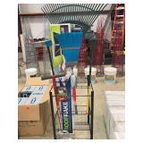 Assorted Lawn and Garden Tools with Storage Rack