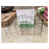 Glamos Wire Folding Fence - 18 in - Black - Box of 12